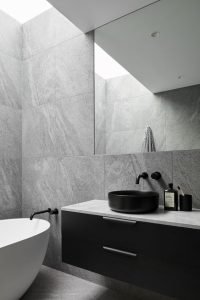 Grey bathroom 