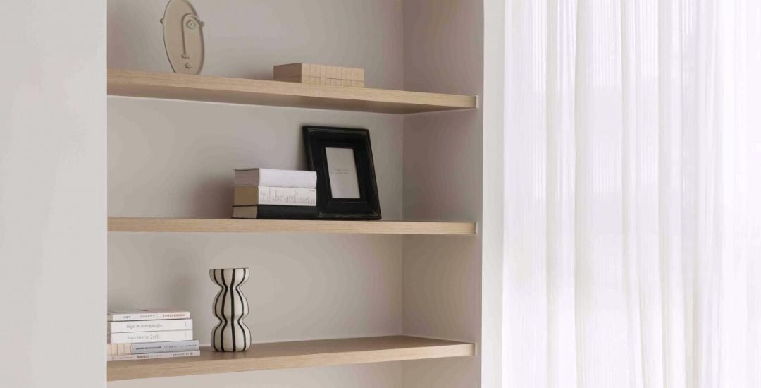 open shelving